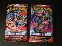 2x Sealed Chaos Rising Factory Sealed Booster Packs Pokemon Tcg - Image 1