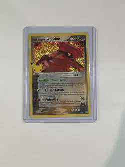 Pokemon TCG - Team Magma's Groudon 9/95 NM Celebrations: Classic Collection - Image 1