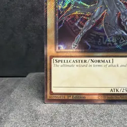 *** DARK MAGICIAN *** ALTERNATE ART PLATINUM SECRET RARE RA04-EN106 MVP1 YUGIOH! - Image 2