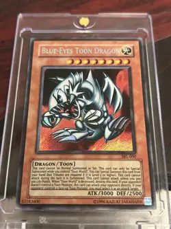 Yu-Gi-Oh! TCG Blue-Eyes Toon Dragon Spell Ruler SRL-000 Unlimited Secret Rare - Image 1