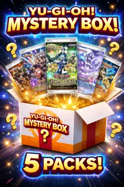 🔥Yu-Gi-Oh MYSTERY BOX SPECIAL 5 SEALED BOOSTER PACKS + 1 STARLIGHT RARE!🔥 - Image 1