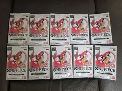 Round 1 One Piece Card Game Promotional Pack - English ALL 10 packs IN HAND - Image 1
