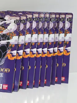 Lot Of 10 One Piece ROYAL BLOOD OP-10 English Sleeved Booster Packs - Image 3