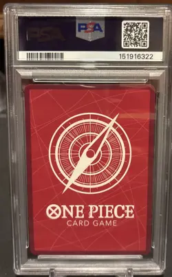 One Piece 2024 Vegapunk OP07 097 Alternate Art Leader Psa 10 - Image 2
