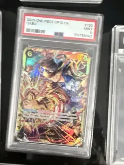 2025 One Piece Op13 En Sabo PSA 9 - Image 1