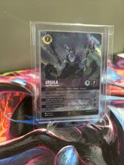 Disney Lorcana Ursula - Sea Witch Queen Enchanted 38/P1 Set Championships Promo - Image 2