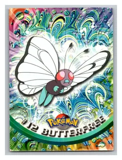 Butterfree #12 2000 Topps Pokemon Trading Card TCG Nintendo 2000 - Image 1
