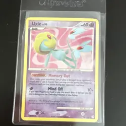 Pokemon TCG Uxie Holographic Card 18/123 Mysterious Treasures Series - Image 1