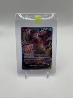 Monkey.D.Luffy (Release Event Leader) P PR Normal One Piece Promo Card NM - Image 1