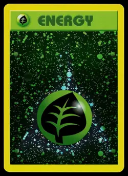 Pokemon Card - Grass Energy WotC 2002 League Promo Energize Holo Promo - Image 1