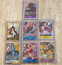 Bandai One Piece Card Game 6-Card Lot Alt Arts, SR Boa - Image 1