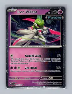 Iron Valiant (Cosmos Holo) 079/162 Miscellaneous Cards & Products Pokemon NM - Image 1