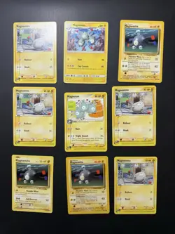 Lot Of Pokemon Cards Regular Magnemite Magneton - Image 1