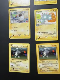 Lot Of Pokemon Cards Regular Magnemite Magneton - Image 3