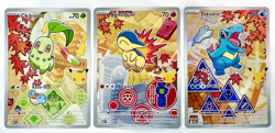 Pokemon TCG First Partners Illustration collection series 2-(1st 3 cards) MINT - Image 2