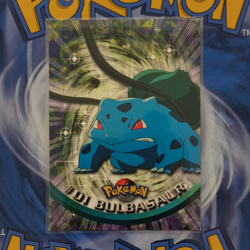 Topps Mint NM Blue Logo Bulbasaur #01 Rare 1999 Pokemon Card - Image 1