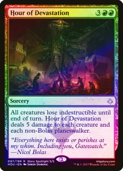 Hour of Devastation FOIL Hour of Devastation NM Red Rare MAGIC CARD ABUGames - Image 1