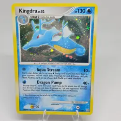 Pokemon Kingdra 7/146 Rare Legends Awakened Holo Card 2008 - Image 1