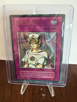 Yu-Gi-Oh! TCG Fake Card Poorly Translated Funny Holo- Angel In White - Image 1