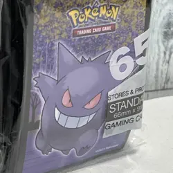 POKEMON ULTRA PRO Haunted Hallow Gengar DECK PROTECTOR CARD SLEEVES - Image 3
