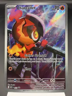 Charcadet MEP022 - Illustration Promo - Mega Evolution Pokemon Card NM - Image 1