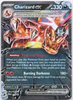 Charizard ex 196 Sv: Scarlet & Violet Promo Cards Holo NM - Image 1