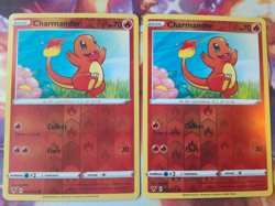 Charmander 023/185 Vivid Voltage Reverse Holo Common Pokemon Card NM - Image 2
