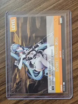 NIKKE Nivel Arena Privaty Unkind Made ST05-001 Leader Card Korean NM - Image 2