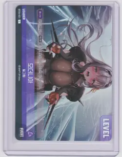 NIKKE Nivel Arena Modernia ST03-001 Leader Card Korean NM - Image 3