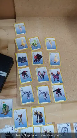 1999 Final Fantasy VIII Carddass Triple Triad Cards Lot G2U - Image 4