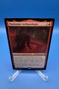 Passionate Archaeologist Commander Legends: Battle for Baldur's Gate Foil - Image 1
