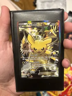 Pikachu EX XY124 Black Star Promo 2016 Holo Pokemon Card TCG - Image 1