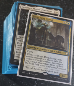 Magic BRAGO, KING ETERNAL FLICKER Commander EDH Deck (Azorius, 100 Karten ENG) ! - Image 1
