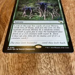MTG Hide in Plain Sight [Murders at Karlov Manor] Near Mint Rare Green Sorcery - Image 3