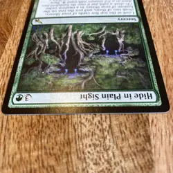 MTG Hide in Plain Sight [Murders at Karlov Manor] Near Mint Rare Green Sorcery - Image 4