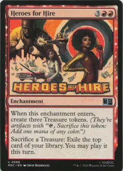 Heroes for Hire U Commander: Marvel Super Heroes 688 NM MTG - Image 1