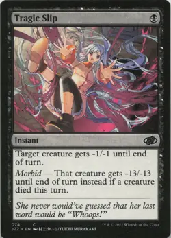 Tragic Slip C Jumpstart 2022 74 LP MTG - Image 1