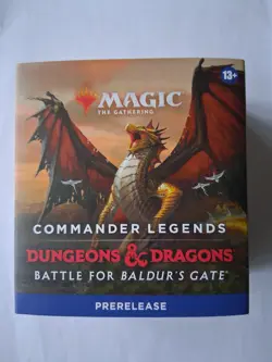 NEW SEALED Magic The Gathering Battle For Baldur's Gate Prerelease Box - Image 1
