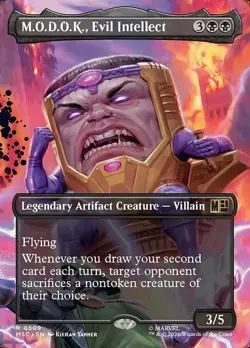 [MTG] M.O.D.O.K., Evil Intellect (Showcase) (0509) (MSC) NM - Image 1