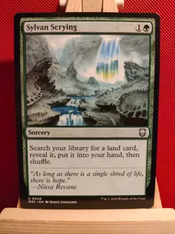 Sylvan Scrying - Mixed Sets (same art) - Uncommon - NM - MTG - Image 1