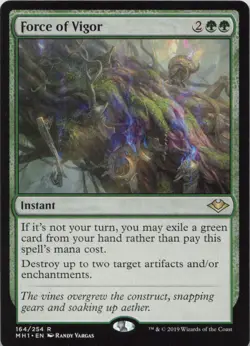 Force of Vigor R Modern Horizons 164 NM MTG - Image 1