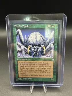 Woolly Spider - Ice Age (1995) - MTG Magic the Gathering - LP/NM - Vintage - Image 3