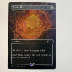 Magic The Gathering Mtg Zuran Orb Galaxy Foil Secret Lair Near Mint Rare - Image 1
