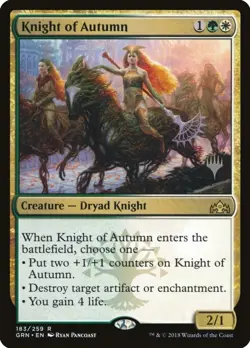 MTG [PPM20-183 NM] Knight of Autumn - Image 1