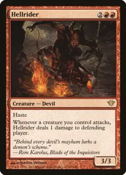 MTG [DKA-93 NM] Hellrider - Image 1