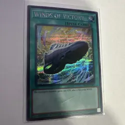 YU-GI-OH X Nike Promo Card Winds Of Victory Air Max Muscle 95 Spell Card presale - Image 4