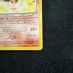 Nintendo Pokemon TCG Neo Destiny Light Flareon 46/105 Rare regular 1st Edition - Image 4