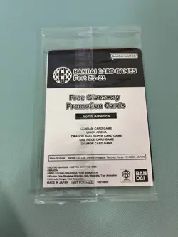 SEALED TCG Bandai Card Games Fest 25-26 Promo PACK-Gundam, OP, Digimon, UA, &DBS - Image 2