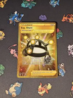 Pokemon Cards Exp. Share 180/163 Full Art Gold Secret Rare Battle Styles - (NM) - Image 1