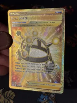 Pokemon Cards Exp. Share 180/163 Full Art Gold Secret Rare Battle Styles - (NM) - Image 3